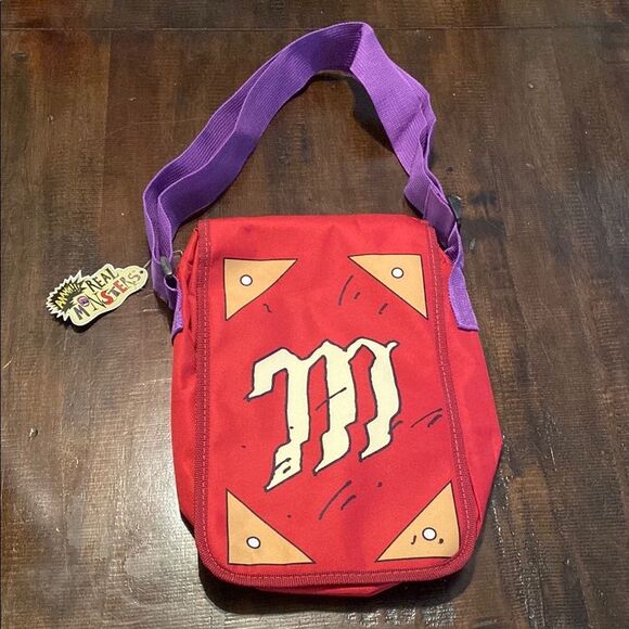 Nickelodeon Aaahh!!! Real Monsters Messenger Bag, a Nick Box exclusive from 2021 - Picture 1 of 8